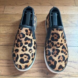 Botkier Leopard Slip On Sneakers 6M NWOB